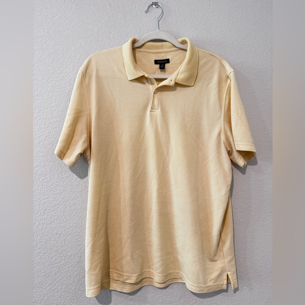 Van Heusen Yellow Polo Shirt